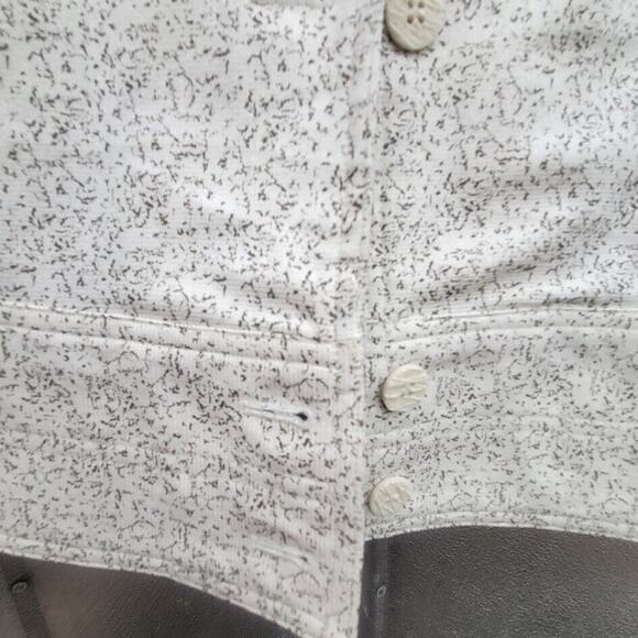 Christopher & Banks Denim Style Button Up Long Sleeve Stretch Jacket Size M - Picture 6 of 9